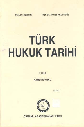Türk Hukuk Tarihi (2 Cilt) Books
