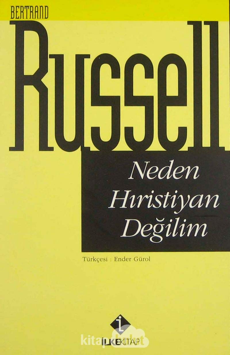 Neden Hristiyan Degilim Books