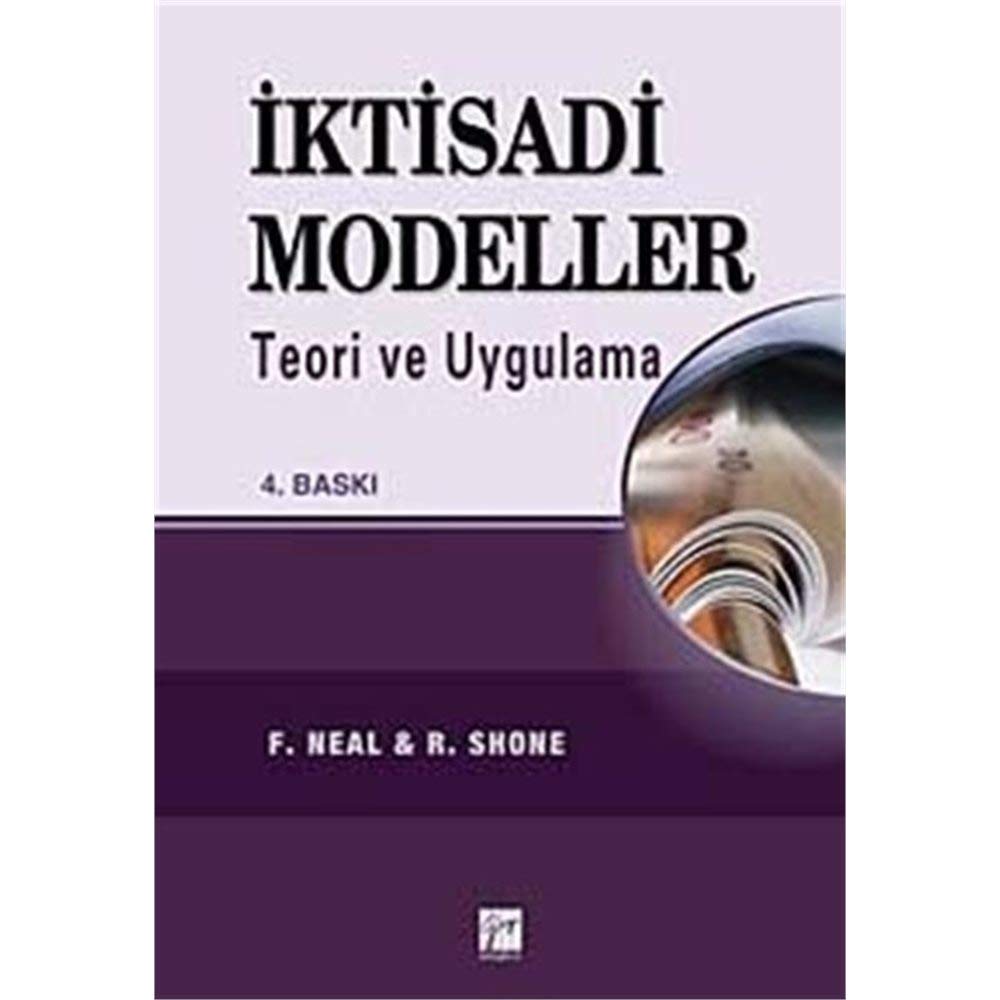 İKTİSADİ MODELLER TEORİ VE UYGULAMA book