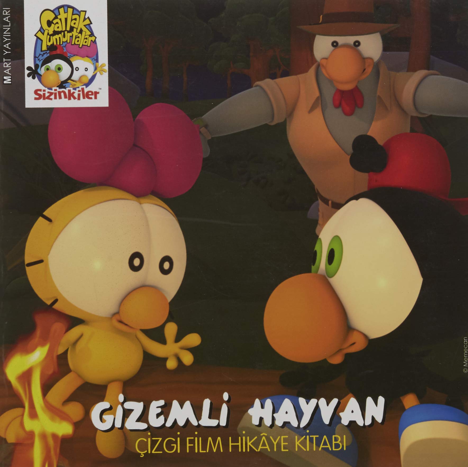 Catlak Yumurtalar Sizinkiler - Gizemli Hayvan: Cizgi Filim Hikaye Kitabi Contemporary literature