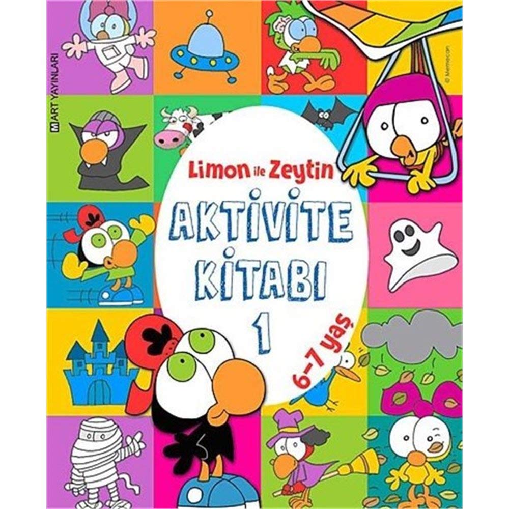 LİMON İLE ZEYTİN AKTİVİTE KİTABI 1 6-7 YAŞ Fairy Tales & Legends