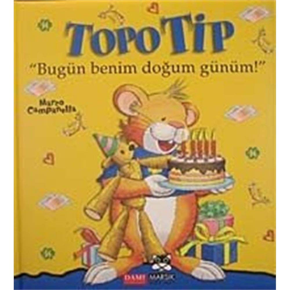 TOPO TİP BUGÜN BENİM DOĞUM GÜNÜM book
