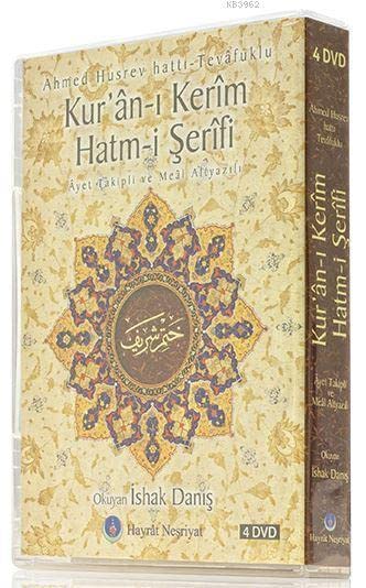 İshak Danış Hatim Seti 4 DVD ( Türkçe Mealli ) Books