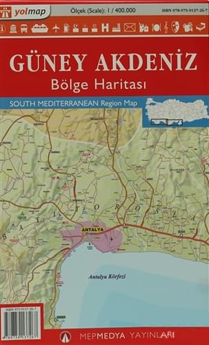 Yolmap Güney Akdeniz Bölge Haritası Books