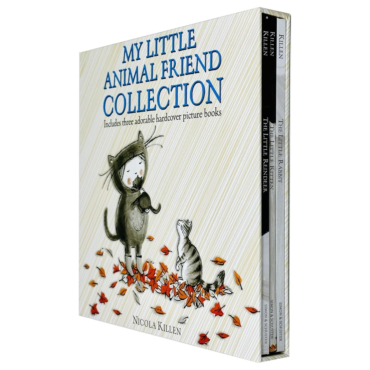 My Little Animal Friend 3 Books Collection Set By Nicola Killen (The Little Rabbit, The Little Reindeer & The Little Kitten) Novels & Short Stories