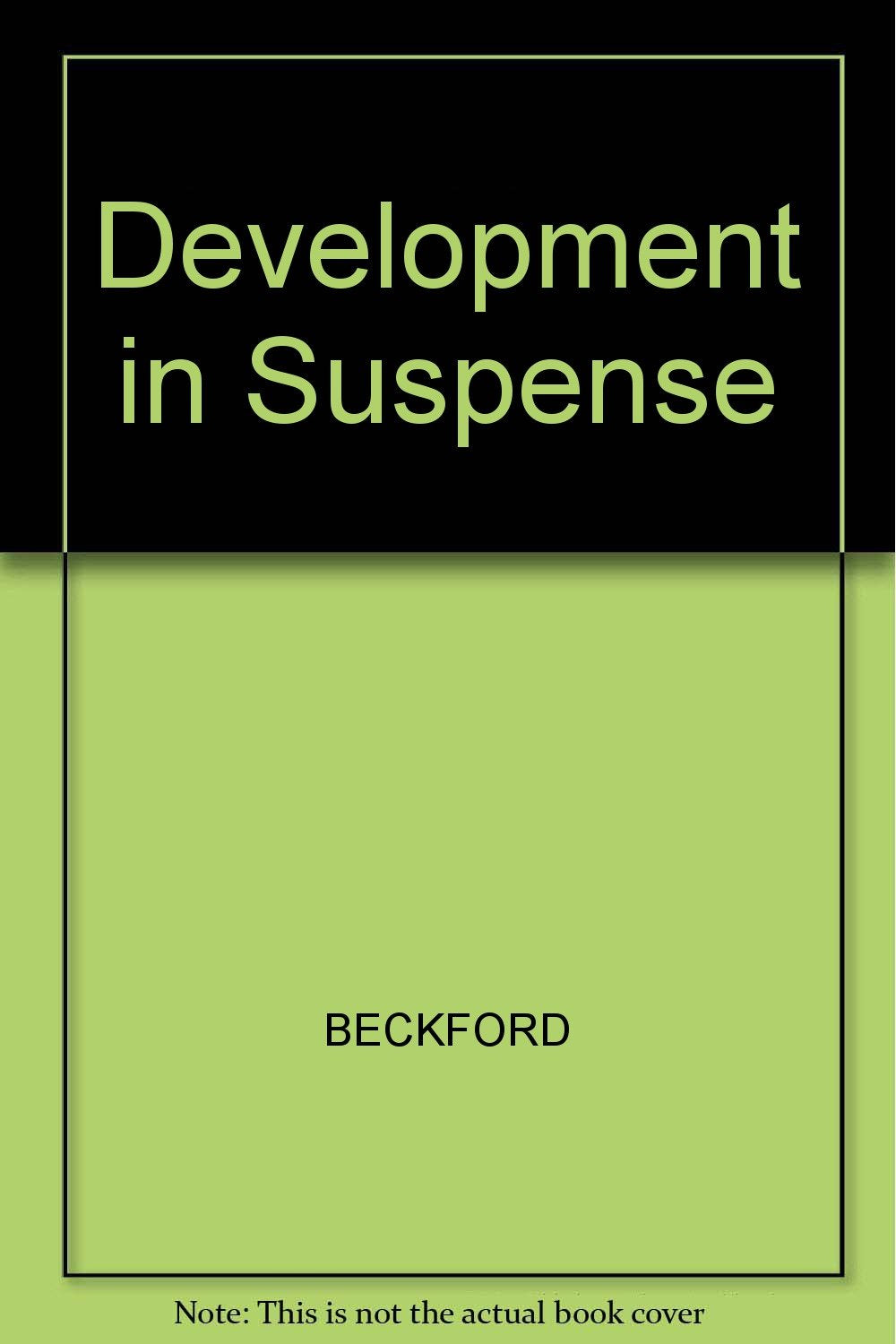 Development in Suspense Contemporary literature
