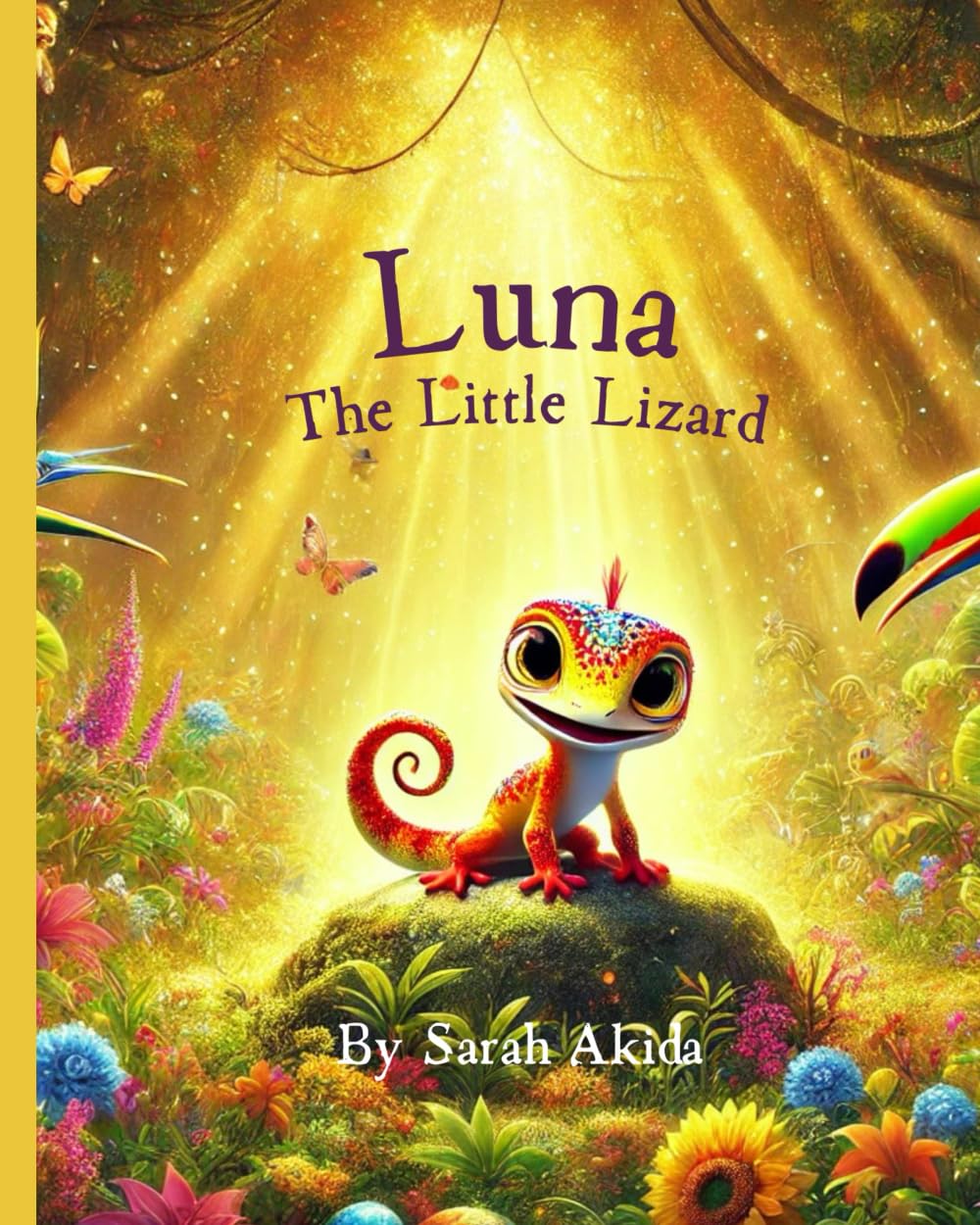 Luna the Little Lizard (Mindful Jungle tales) Novels & Short Stories