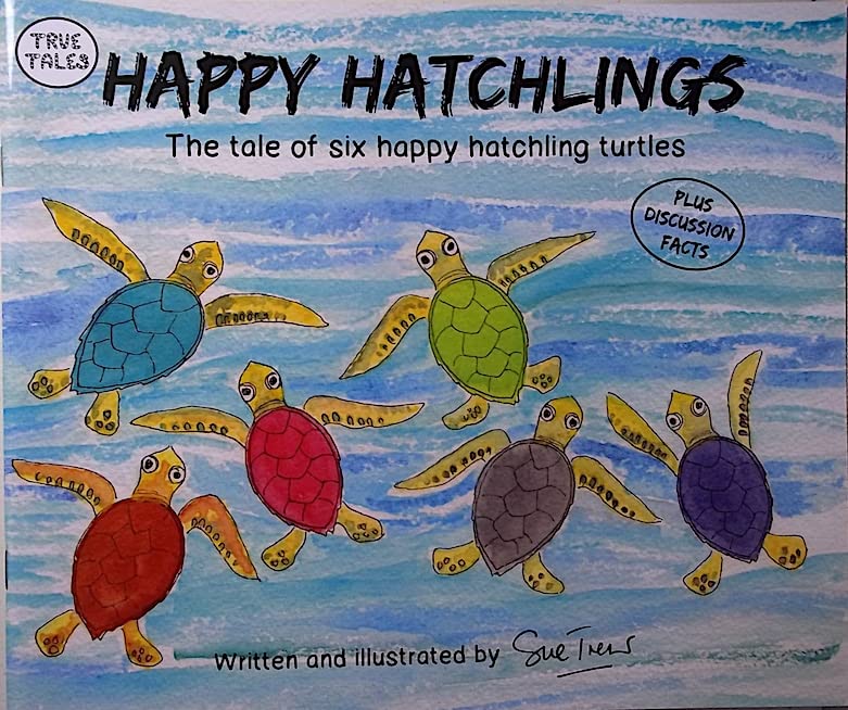 Happy Hatchlings The tale of six happy hatchling turtles Books
