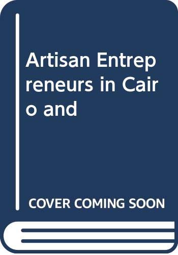 Artisan Entrepreneurs in Cairo and Early Modern Capitalism 1600-1800 Books
