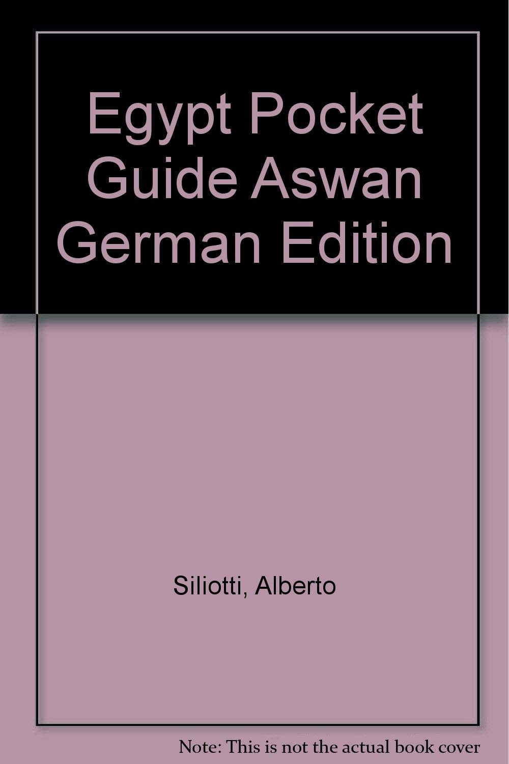 Product Image: Egypt Pocket Guide Aswan German Edition