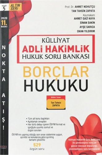 2020 Külliyat Adli Hakimlik Hukuk Soru Bankası - Borçlar Hukuku Historical Fiction