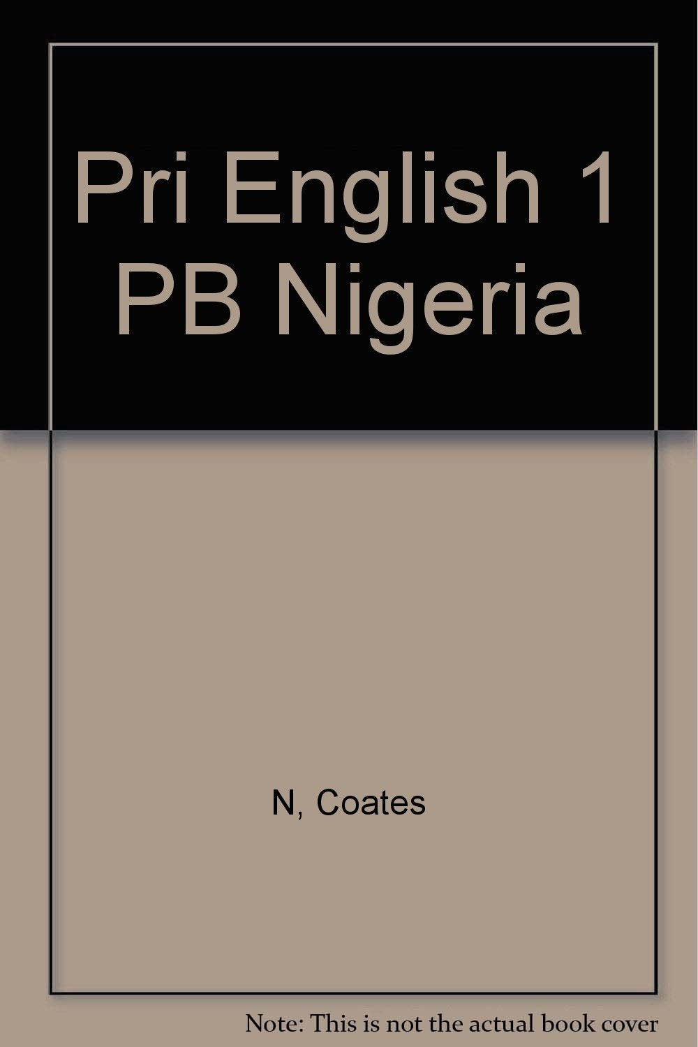 Premier English 1 Pupil's Book Nigeria book