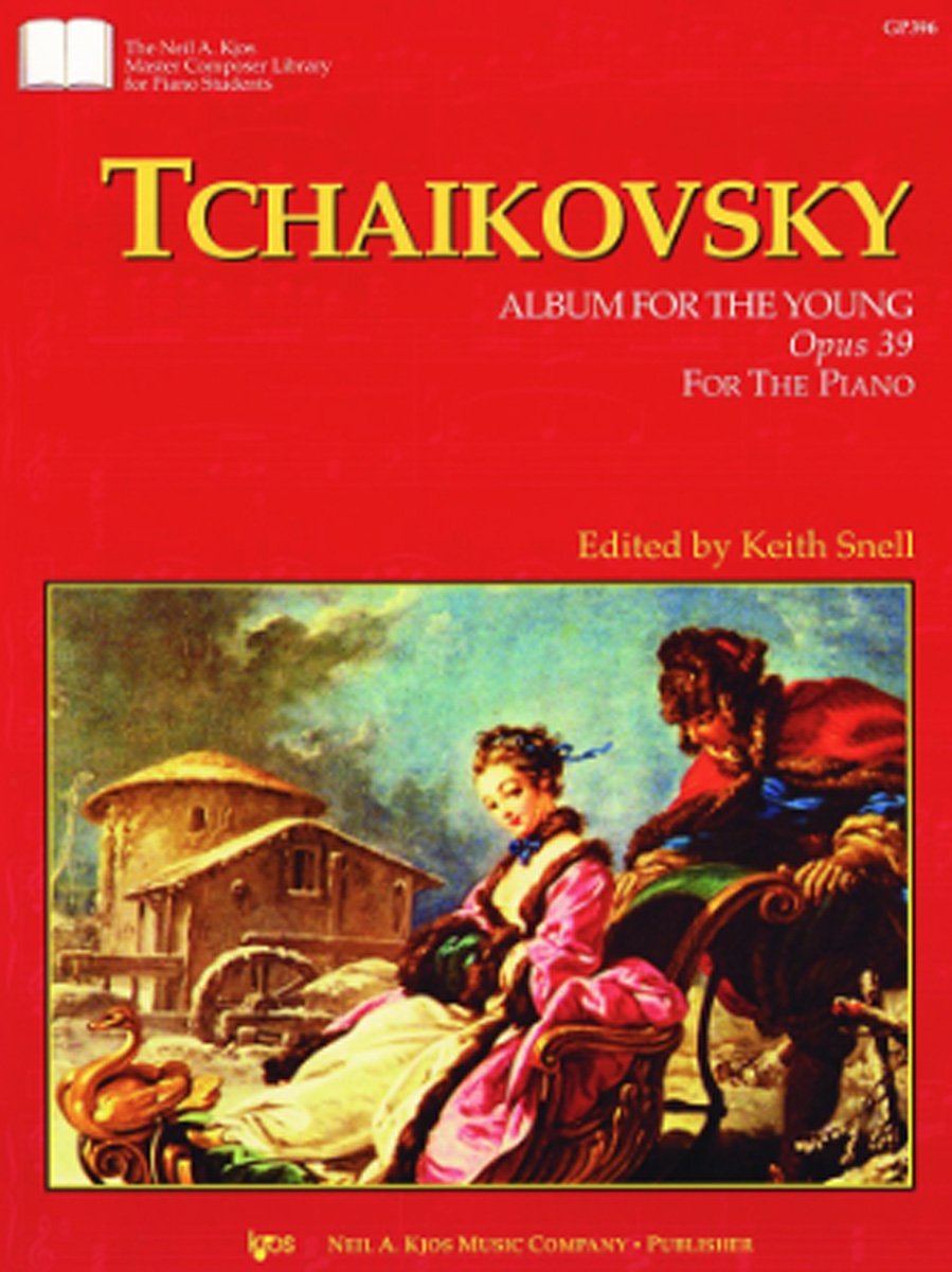 GP396 - Album Tcaikovsky Pour Le Jeune Opus 39 Pour Le Piano book
