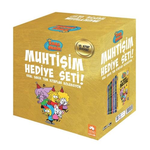 Kral Şakir Muhtişim Hediye Seti! - 10 Kitap Takım (Ciltli): Kral Şakir Tüm Kitaplar Koleksiyon book
