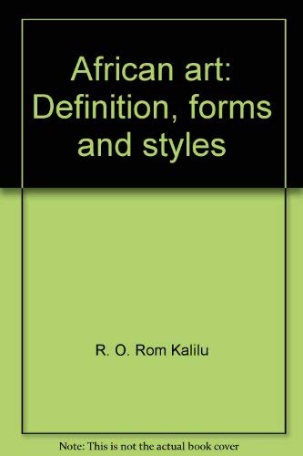 African art: Definition, forms, and styles Books