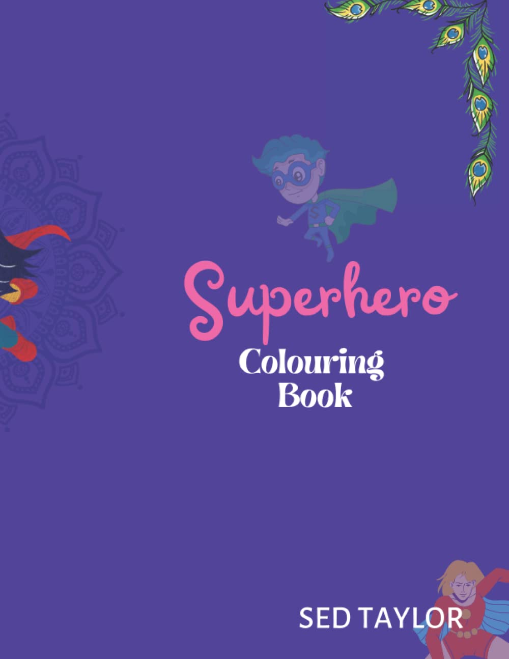 Superhero Colouring Book Action & Adventure