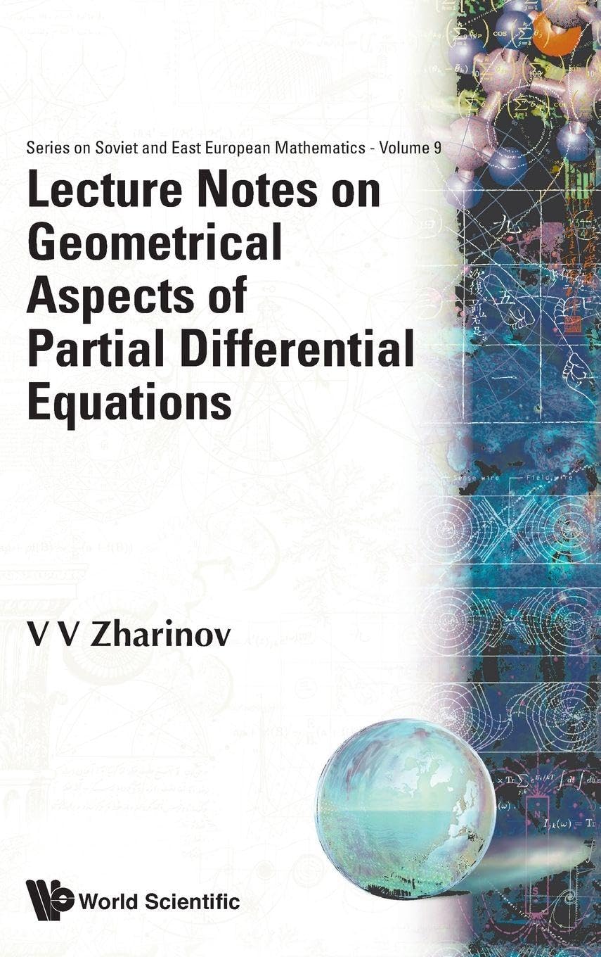 LEC NOTES ON GEO ASPECTS OF PARTIAL (V9) Mathematics