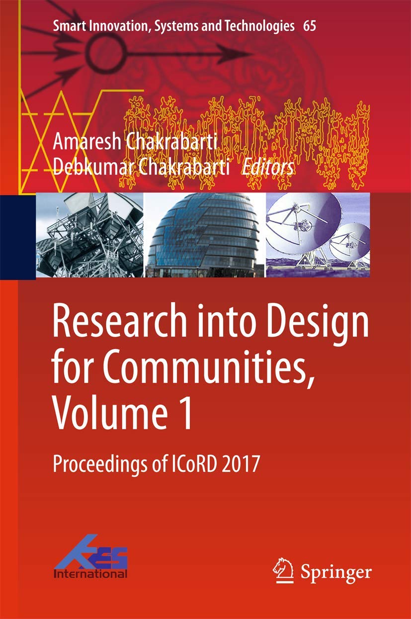 Research into Design for Communities: Proceedings of Icord 2017 (1) book