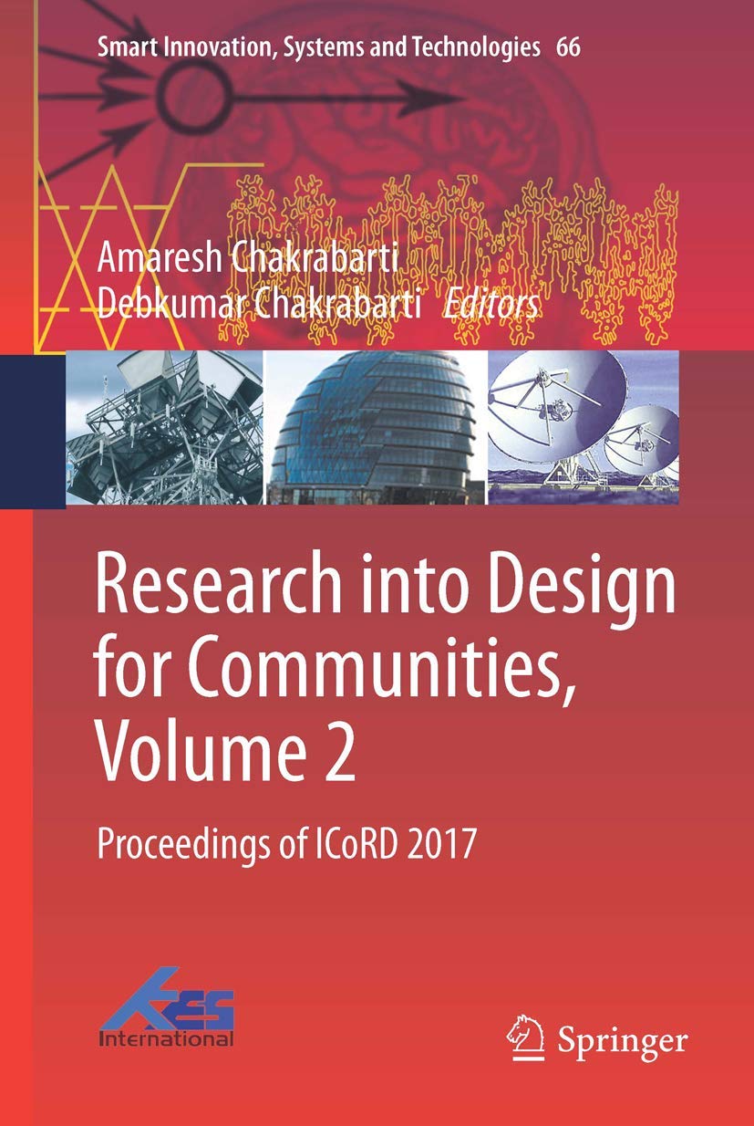 Research into Design for Communities: Proceedings of Icord 2017 (2) book