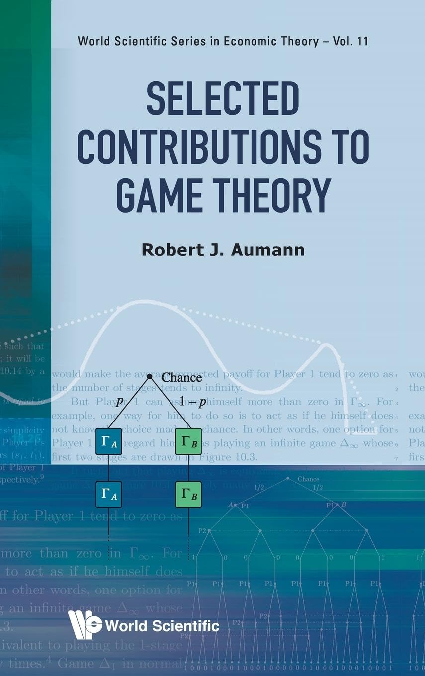 Product Image: SELECTED CONTRIBUTIONS TO GAME THEORY