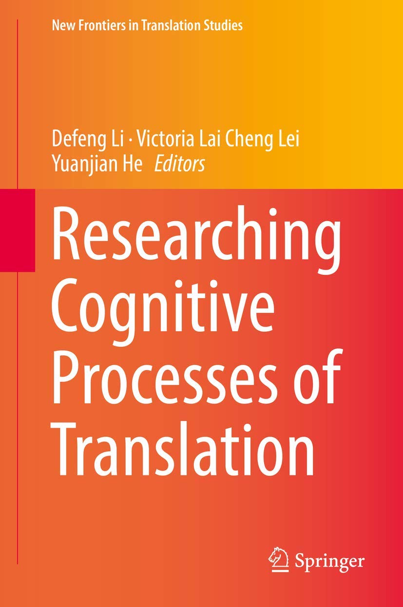 Product Image: Researching Cognitive Processes of Translation