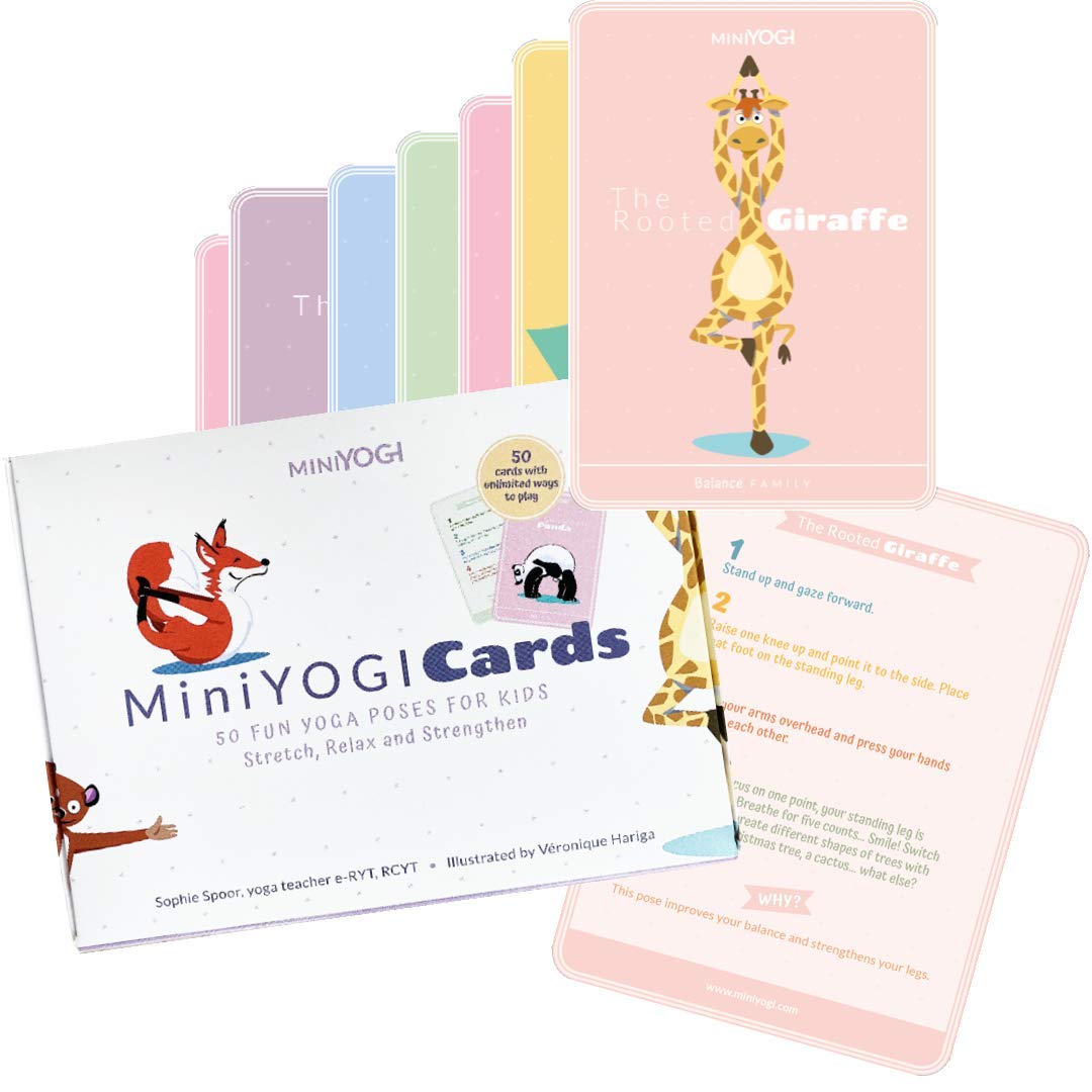 MiniYOGI, kids yoga cards book