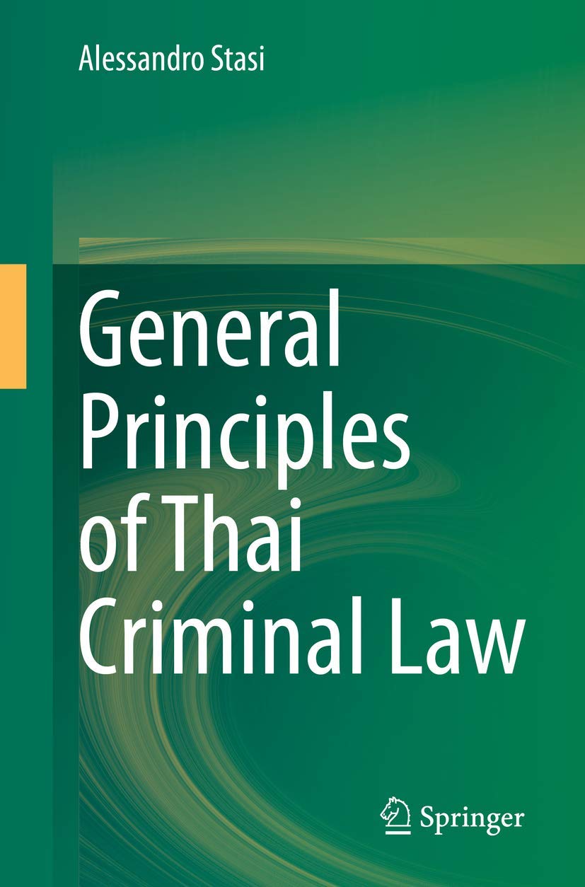 General Principles of Thai Criminal Law Law