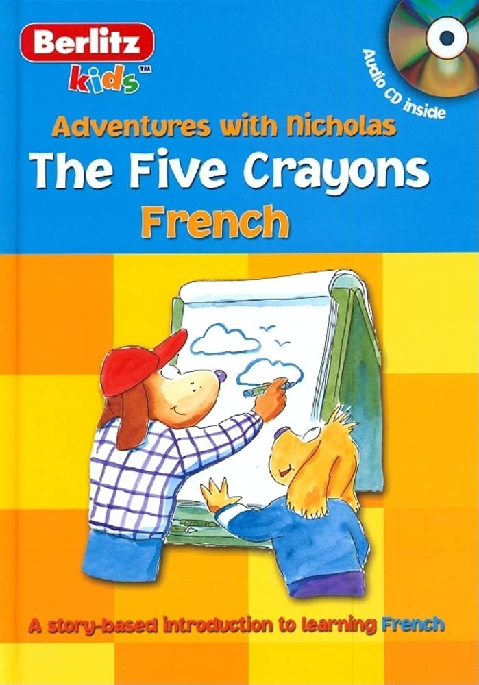 Les Cinq Pastels / The Five Crayons (Les Aventures Avec Nicholas / Adventures With Nicholas) Foreign Languages ​​& Dictionaries