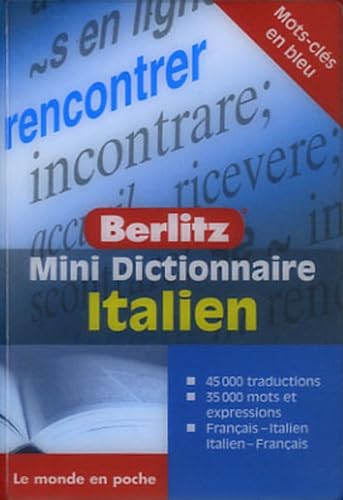 Italien: Mini Dictionnaire français-italien et italien-français book