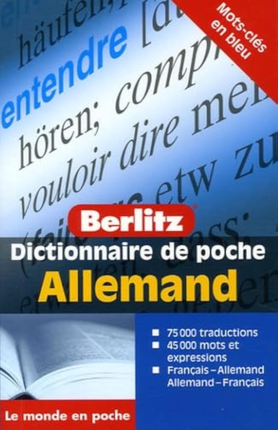 Berlitz Dictionnaire de poche Allemand: Dtsch.-Französ. 75 000 traductions, 45 000 mots et expressions Foreign Languages ​​& Dictionaries