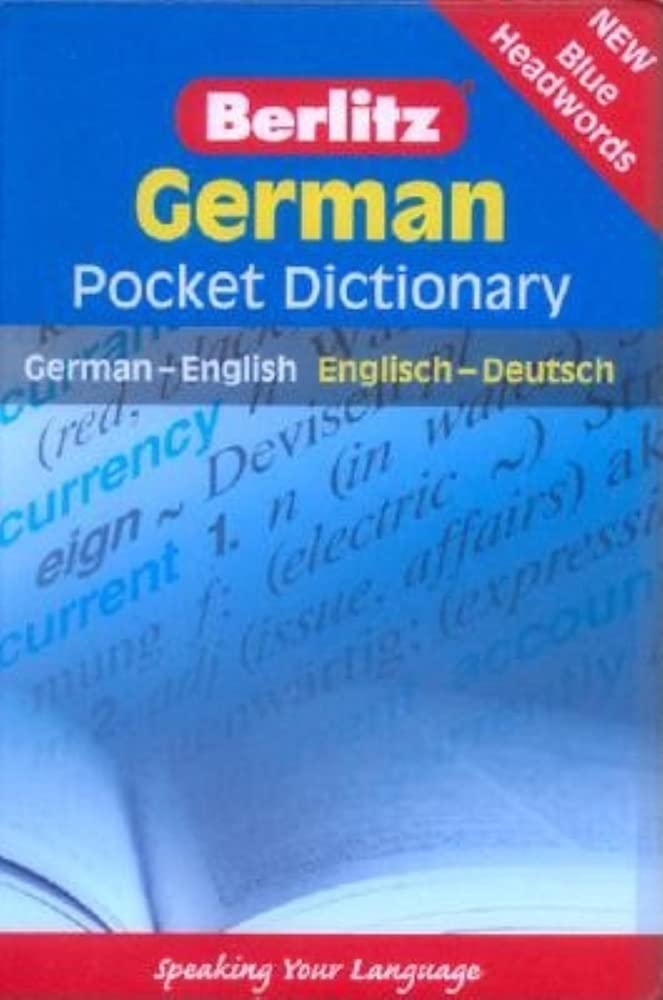 Berlitz Language: German Pocket Dictionary (Berlitz Pocket Dictionary) Foreign Languages ​​& Dictionaries