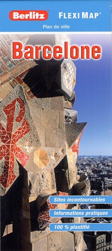 Plan de Barcelone - Flexi Map plastifié Maps & Plans