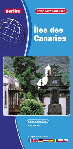 Carte internationale Berlitz, numéro 681003: Iles des canaries Maps & Plans