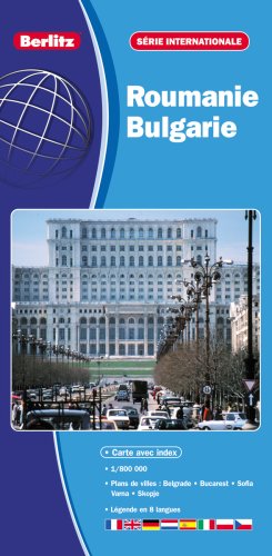 Carte internationale Berlitz, numéro 681331 : Roumanie - Bulgarie Maps & Plans