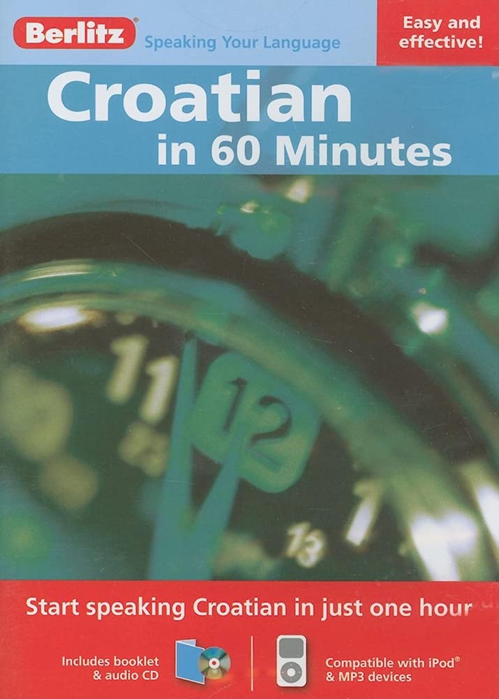 Berlitz Language: Croatian In 60 Minutes (Berlitz in 60 Minutes) Foreign Languages ​​& Dictionaries