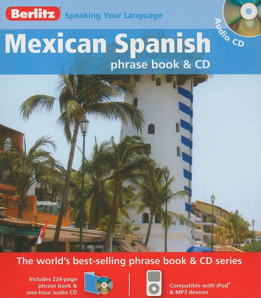 Product Image: Berlitz: Mexican Spanish Phrase Book & CD (Berlitz Phrase Book & CD)