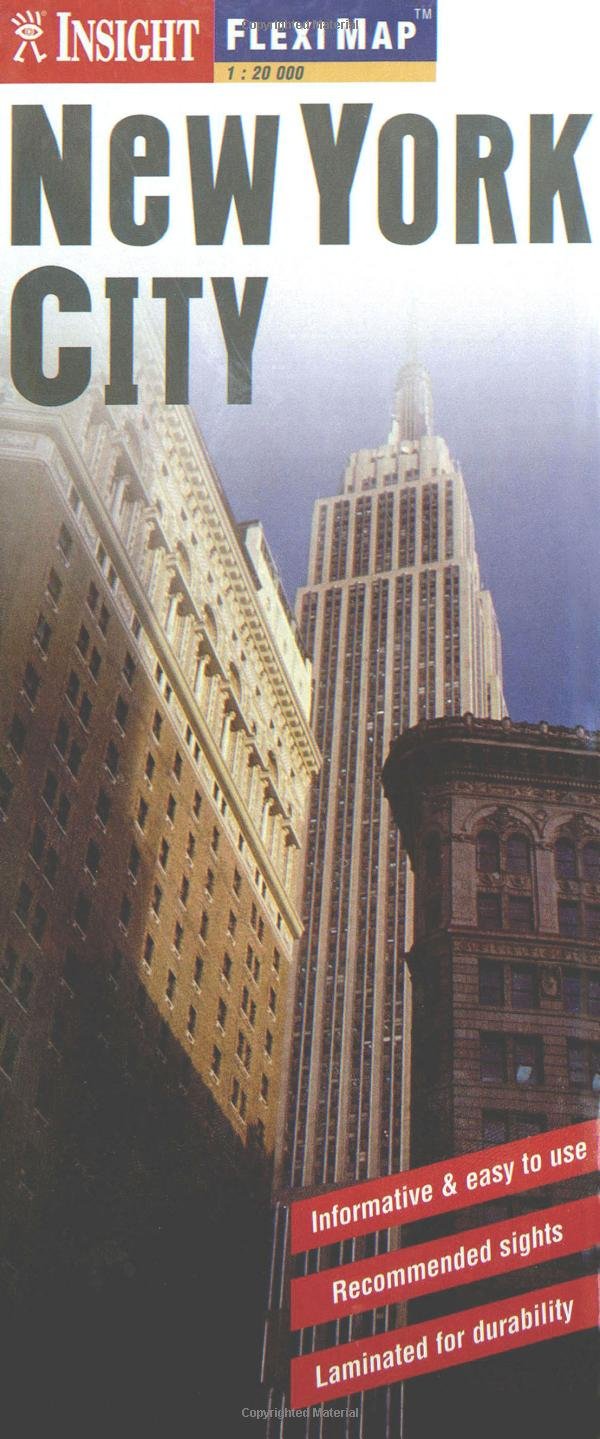 Insight FlexiMap New York City (Insight Flexi Maps) Leisure, Home & Garden