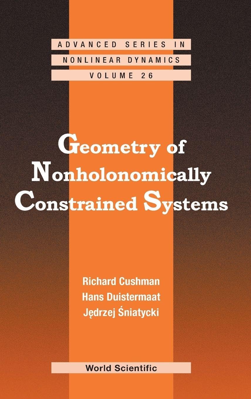 GEOMETRY OF NONHOLONOMICALLY CONS..(V26) Mathematics