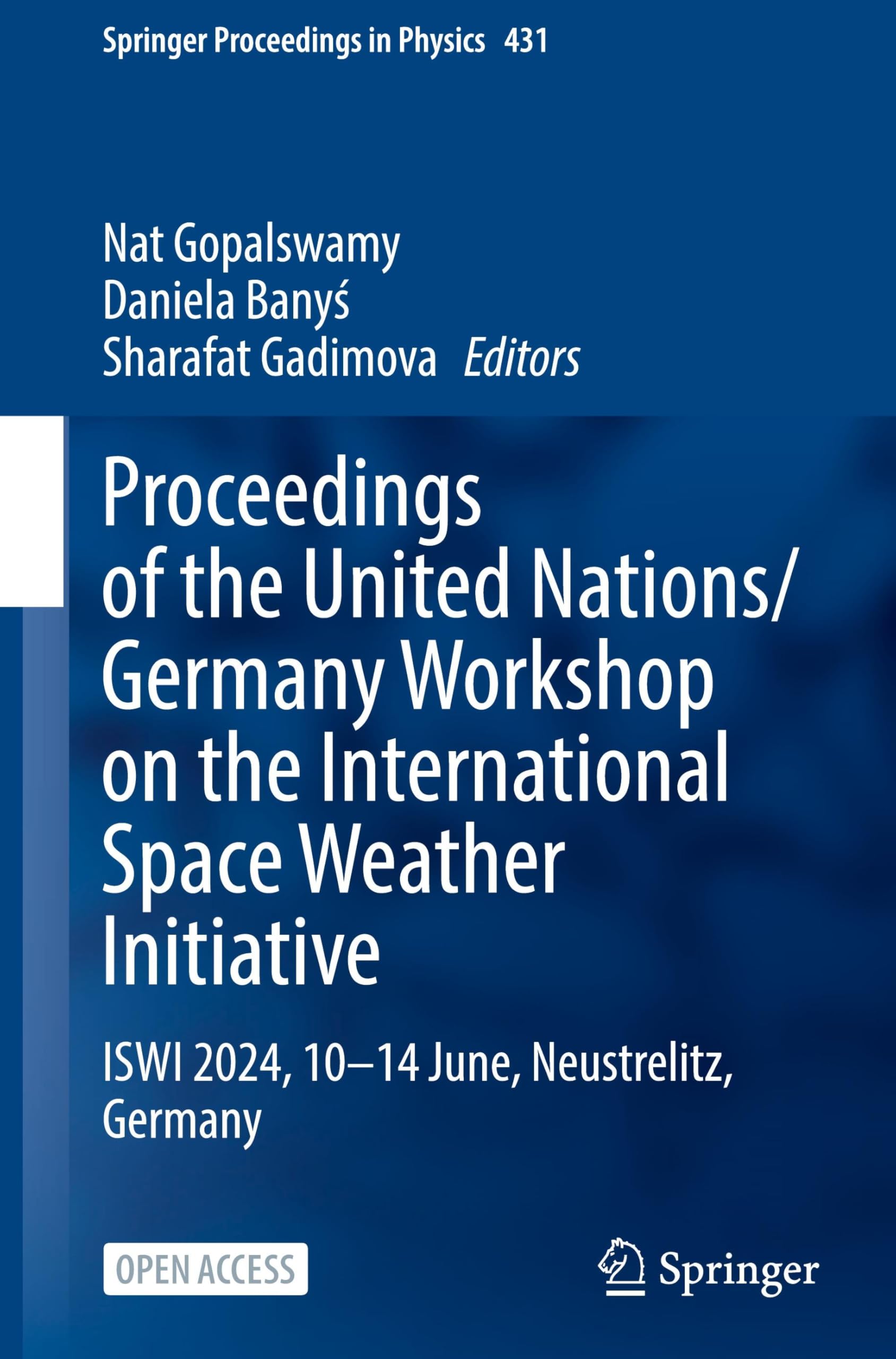 Proceedings of the United Nations/Germany Workshop on the International Space Weather Initiative Geology & Geography