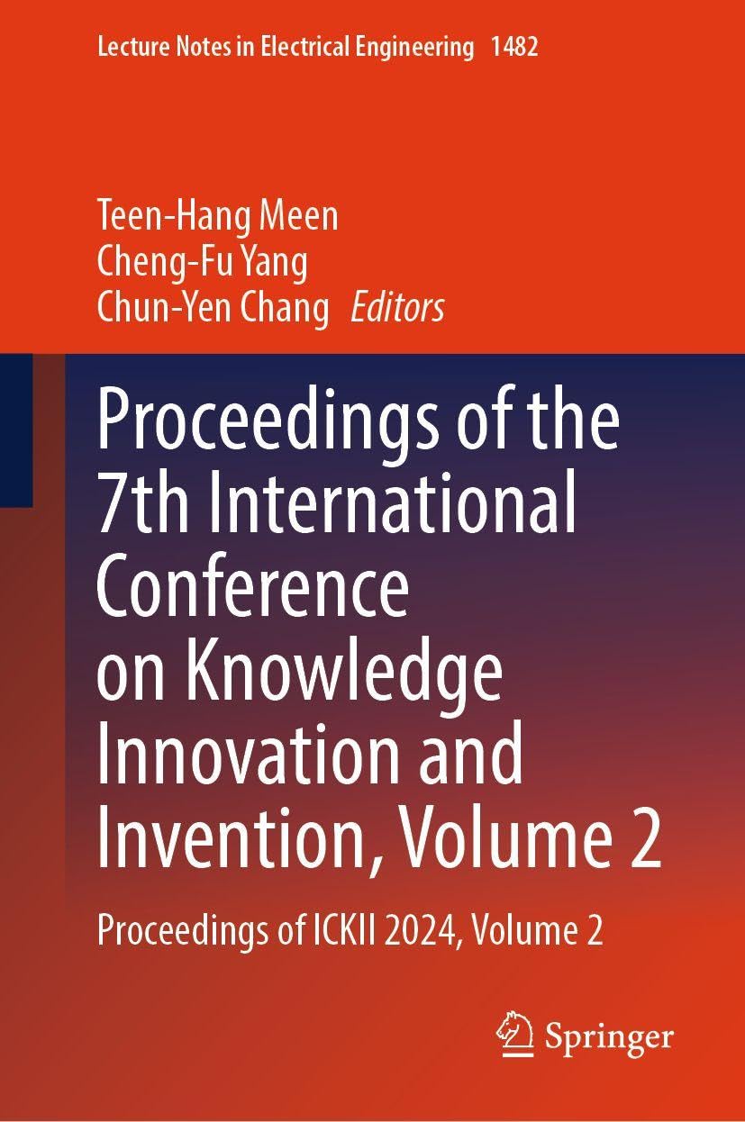 Proceedings of the 7th International Conference on Knowledge Innovation and Invention, Volume 2 Computer Science