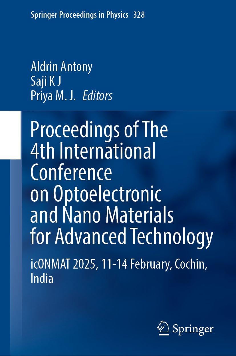 Proceedings of The 4th International Conference on Optoelectronic and Nano Materials for Advanced Technology Business & Technology