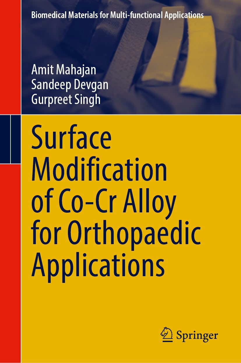 Surface Modification of Co-Cr Alloy for Orthopaedic Applications Medicine
