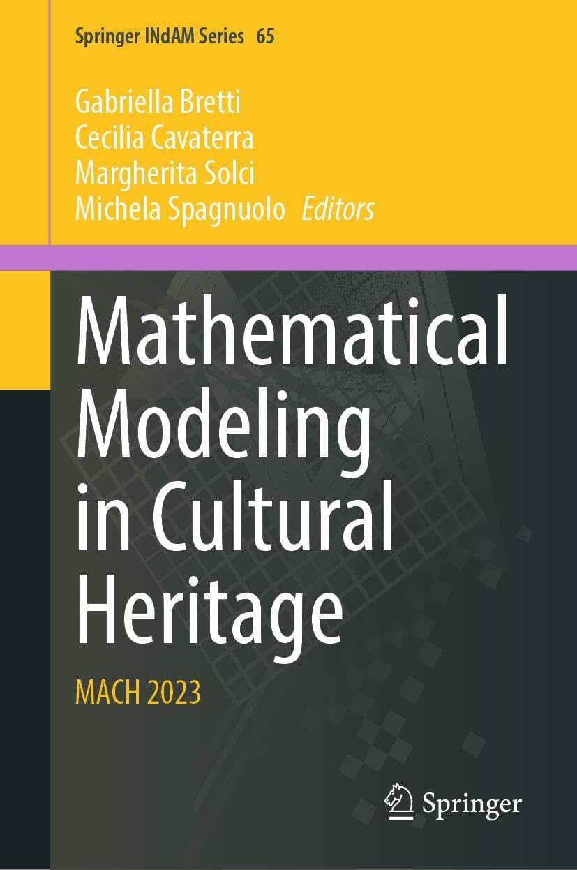 Product Image: Mathematical Modeling in Cultural Heritage
