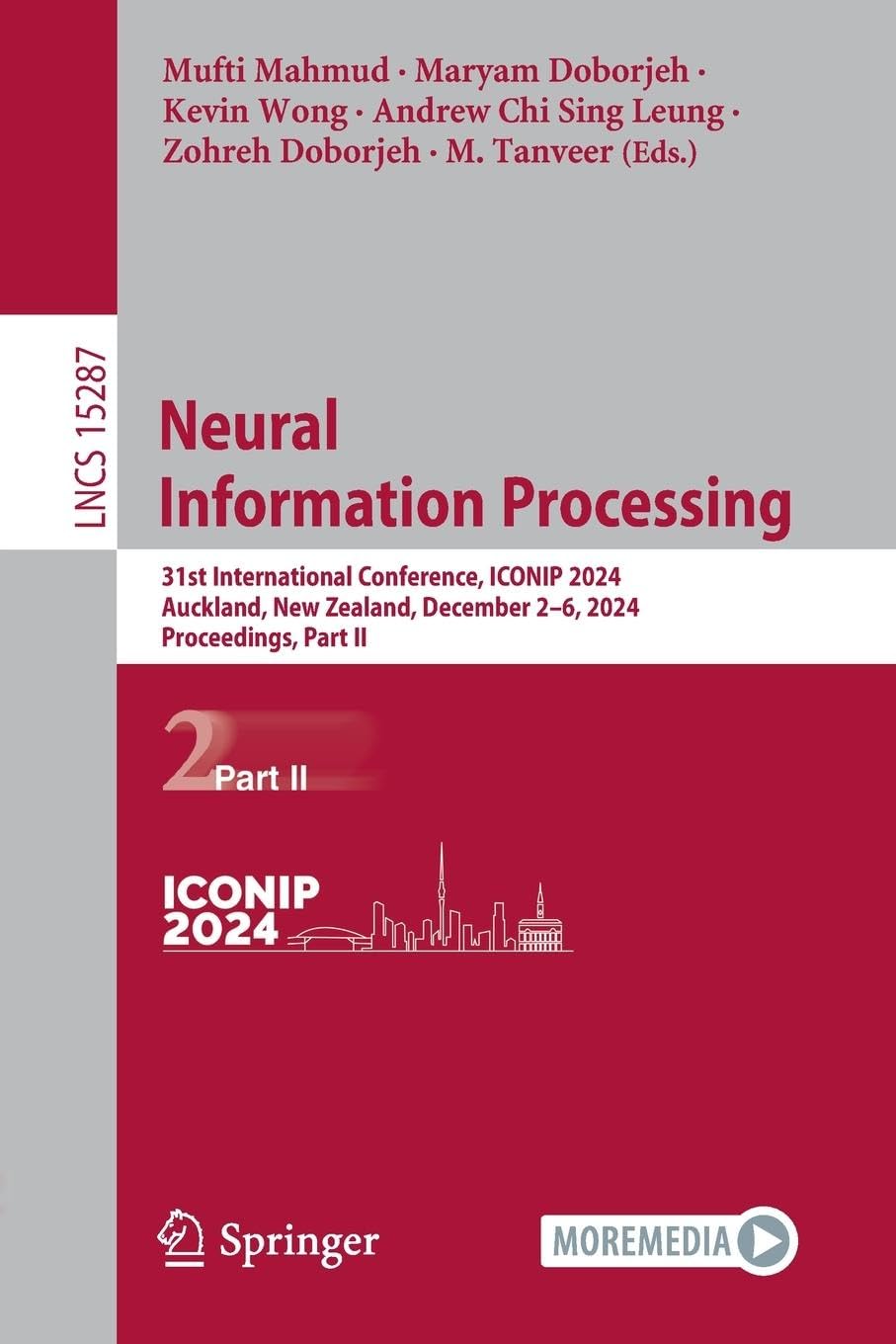 Neural Information Processing Computer Science