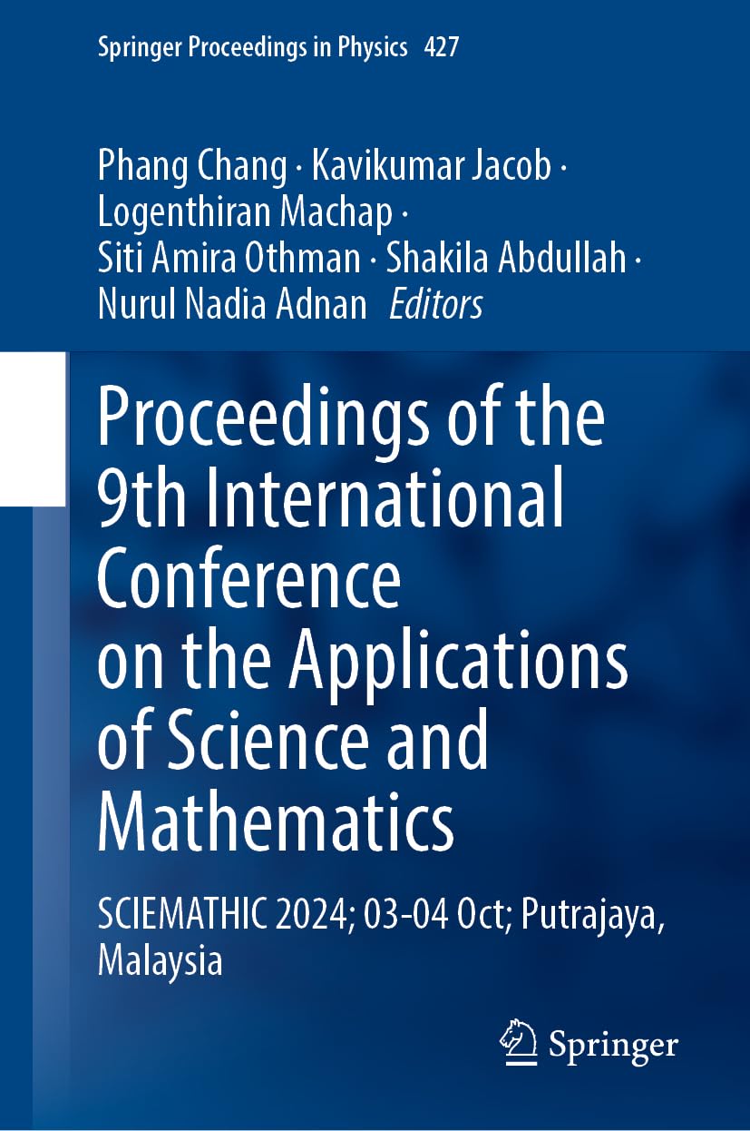 Proceedings of the 9th International Conference on the Applications of Science and Mathematics Mathematics