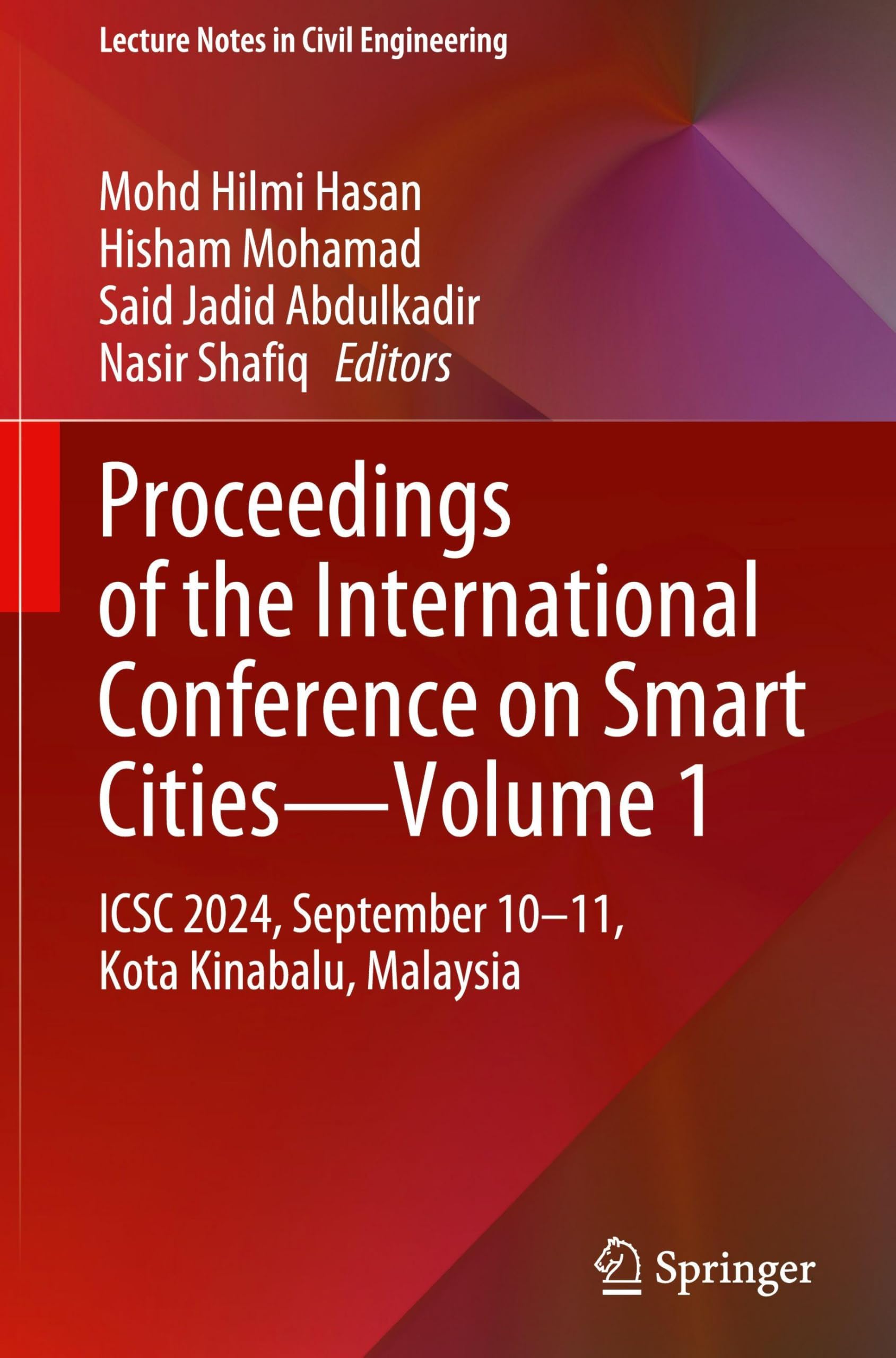 Proceedings of the International Conference on Smart Cities-Volume 1 Computer Science