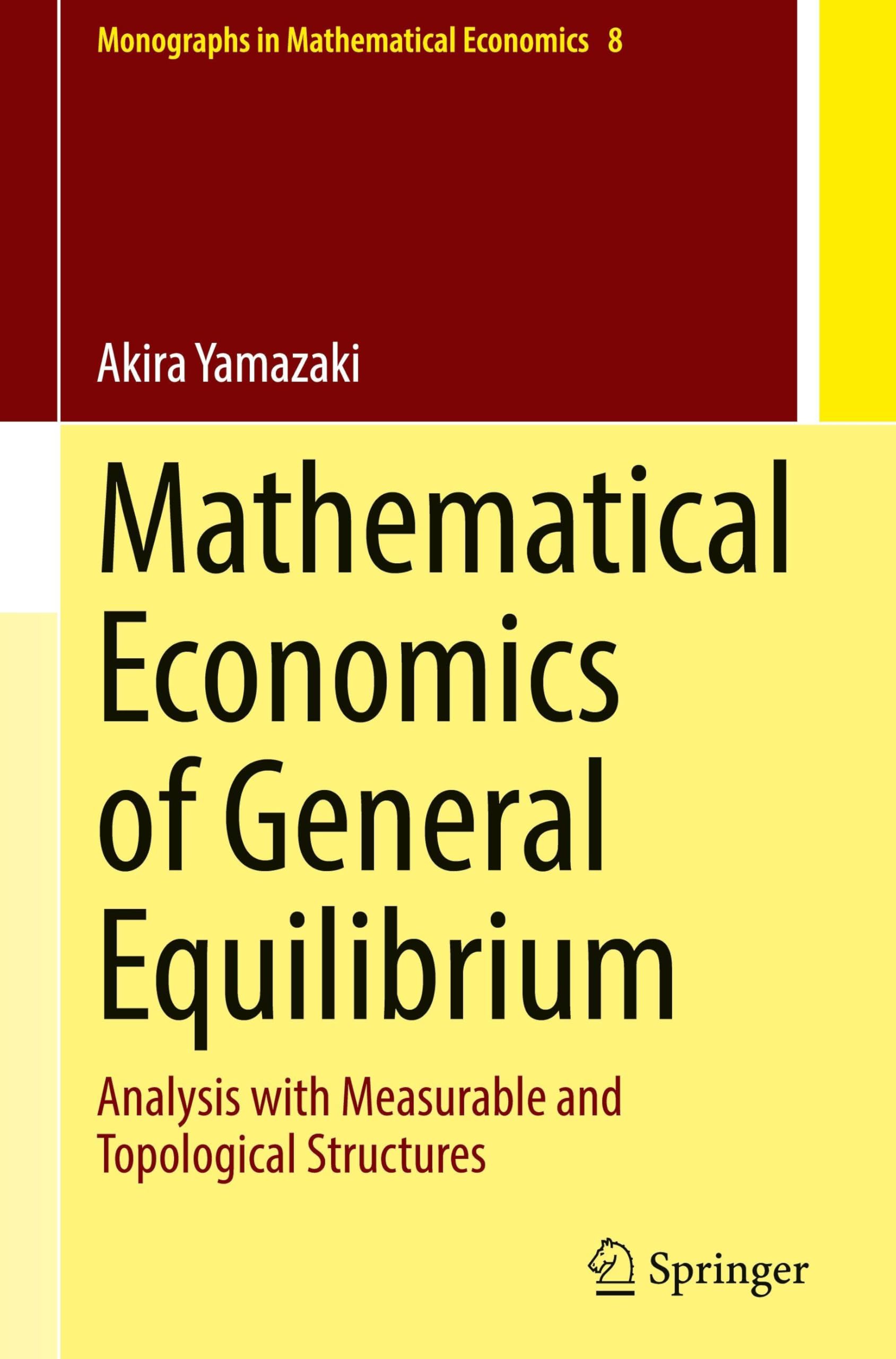 Mathematical Economics of General Equilibrium Law