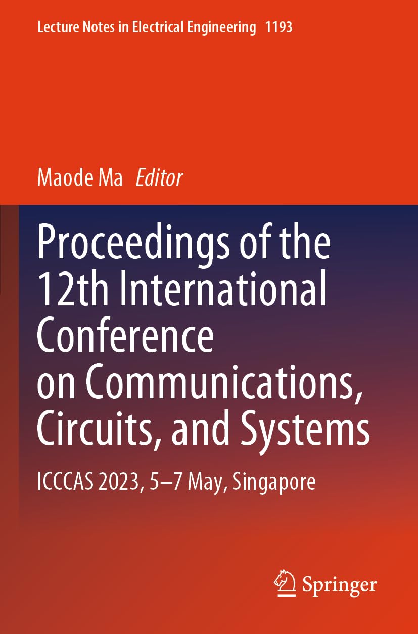 Proceedings of the 12th International Conference on Communications, Circuits, and Systems Computer Science