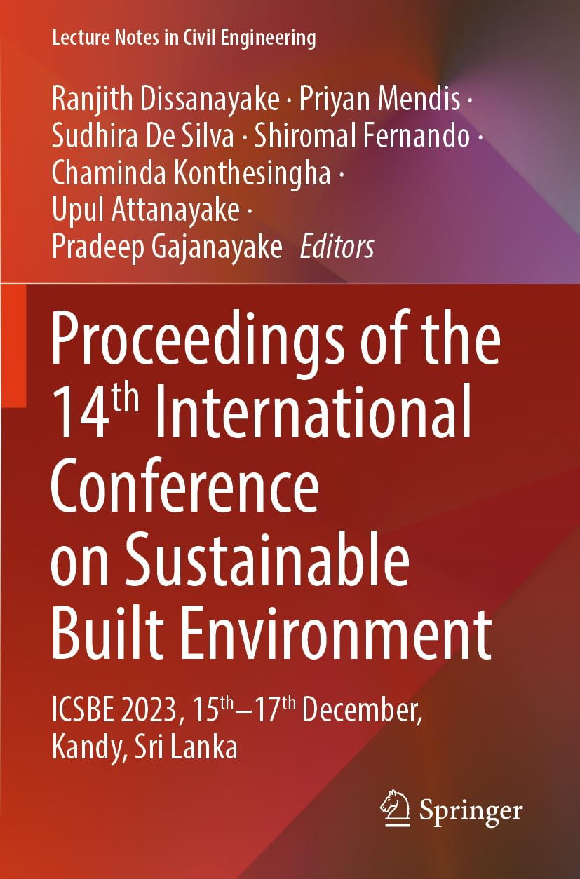 Proceedings of the 14th International Conference on Sustainable Built Environment Social Sciences