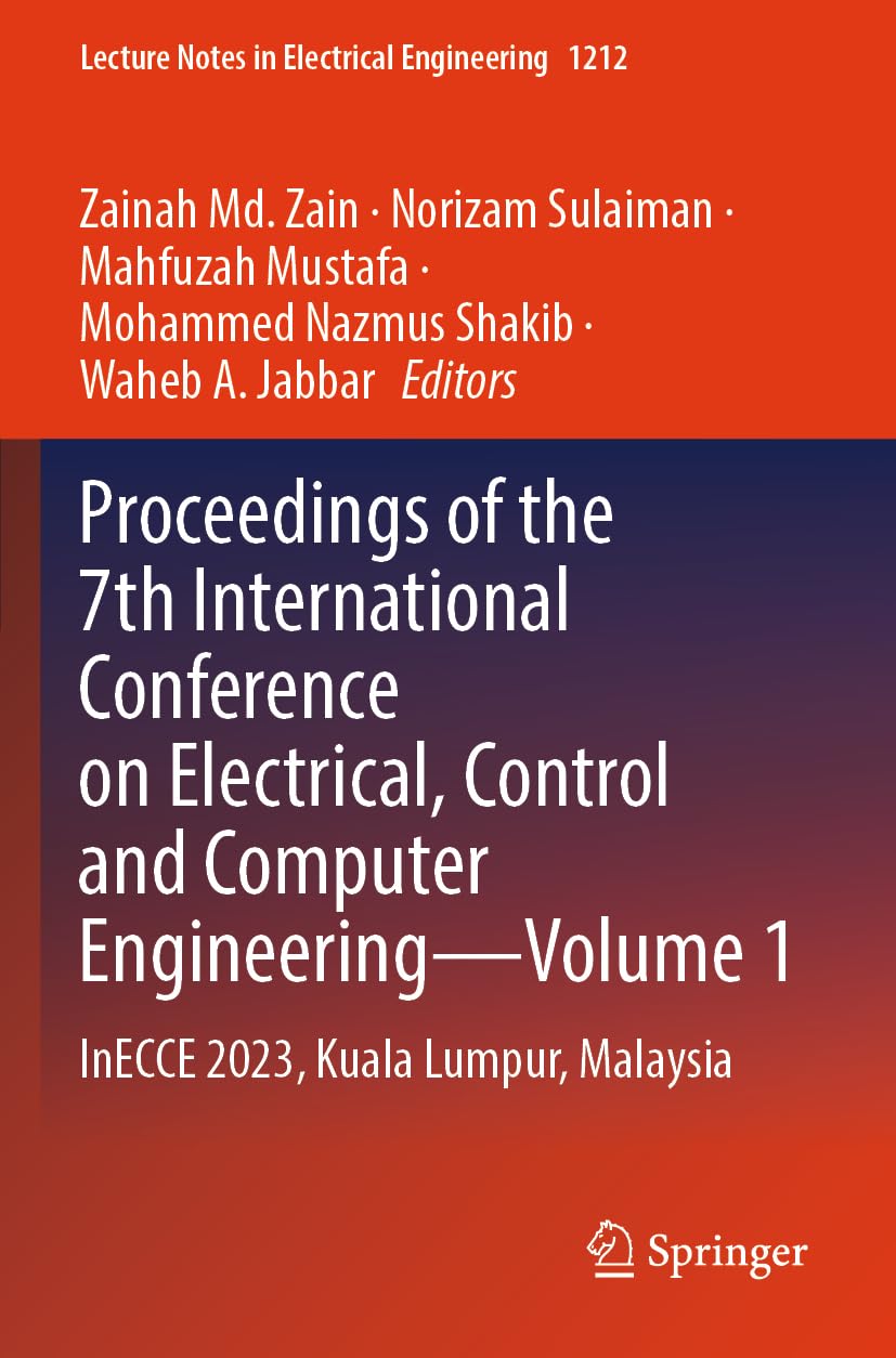 Proceedings of the 7th International Conference on Electrical, Control and Computer Engineering-Volume 1 Computer Science